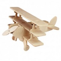Samolot trójpłatowiec na energię - zdjęcie zabawki, gry