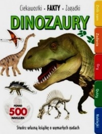Dinozaury. Ciekawostki, fakty, - okładka książki