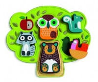 Drzewo (puzzle, drewnianofilcowa - zdjęcie zabawki, gry