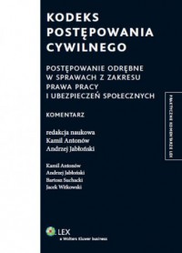 Kodeks postępowania cywilnego. - okładka książki