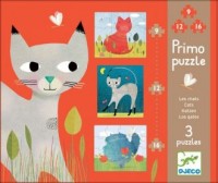 Koty (primo puzzle) - zdjęcie zabawki, gry
