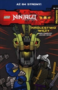 Lego Ninjago 3. Królestwo węży - okładka książki