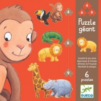Marmoset i przyjaciele (puzzle) - zdjęcie zabawki, gry