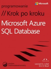 Microsoft Azure SQL Database. Krok - okładka książki