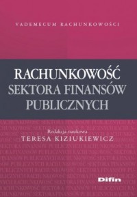 Rachunkowość sektora finansów publicznych - okładka książki