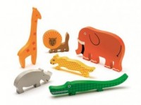 Safari (puzzle drewniane z uchwytami, - zdjęcie zabawki, gry