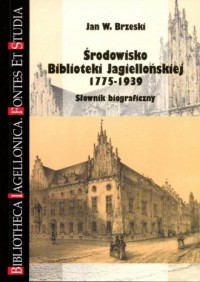 Środowisko Biblioteki Jagiellońskiej - okładka książki