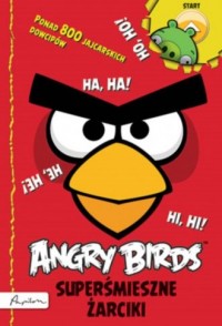 Superśmieszne żarciki Angry Birds - okładka książki