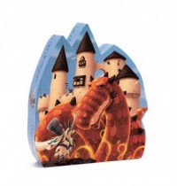 Zamek smoka (puzzle 54-elem.) - zdjęcie zabawki, gry