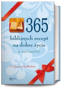 365 biblijnych recept na dobre - okładka książki
