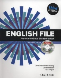 English File Pre-Intermediate Students - okładka podręcznika