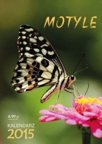 Kalendarz 2015 Motyle - okładka książki