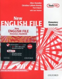 New English File. Elementary Workbook - okładka podręcznika