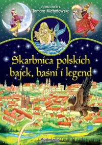 Skarbnica polskich bajek, baśni - okładka książki