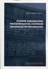 Studium zarządzania niematerialnymi - okładka książki