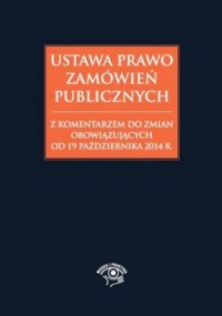 Ustawa Prawo zamówień publicznych - okładka książki