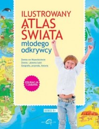 Ilustrowany atlas świata młodego - okładka książki