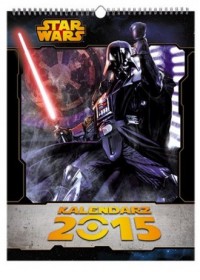 Kalendarz 2015. Star Wars (ścienny) - okładka książki