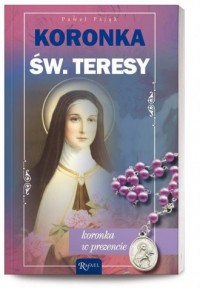 Koronka św. Teresy. Książka z różańcem - okładka książki