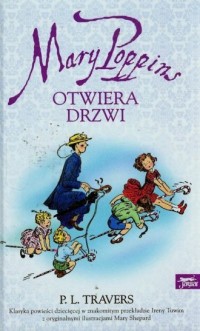 Mary Poppins otwiera drzwi - okładka książki