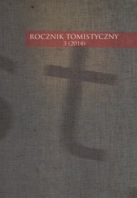 Rocznik Tomistyczny 3/2014 - okładka książki