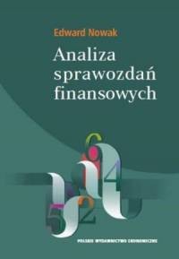 Analiza sprawozdań finansowych - okładka książki