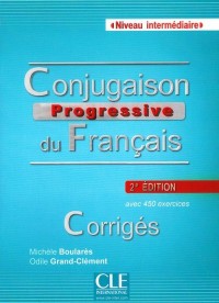 Conjugaison progressive du francais - okładka książki