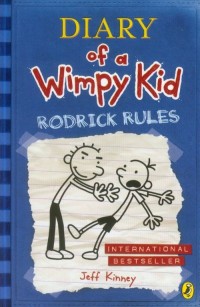Diary of a Wimpy Kid Rodrick Rules - okładka książki