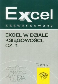 Excel zaawansowany. Tom 7. Excel - okładka książki