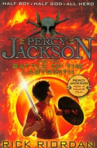 Percy Jackson and the Battle of - okładka książki