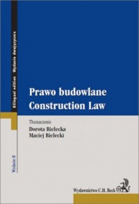 Prawo budowlane / Construction - okładka książki