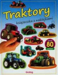 Traktory. Książeczka z naklejkami - okładka książki