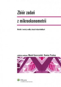Zbiór zadań z mikroekonometrii - okładka książki