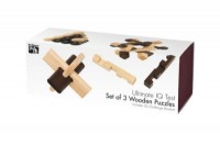 Zestaw łamigłówek drewnianych (3 - zdjęcie zabawki, gry