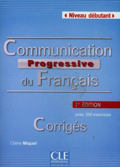 Communication progressive du francais - okładka podręcznika