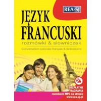 Język francuski rozmówki + słowniczek - okładka podręcznika