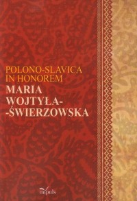 Polono-Slavica in honorem. Maria - okładka książki