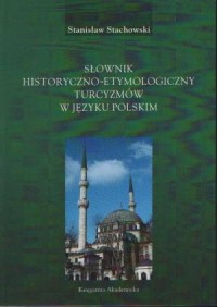 Słownik historyczny turcyzmów w - okładka książki