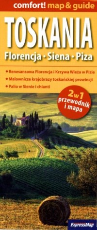 Toskania, Florencja, Siena, Piza - okładka książki