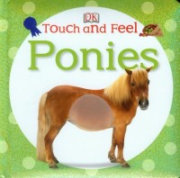 Touch and Feel. Ponies - okładka książki