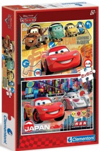 Cars (puzzle 2 x 60-elem.) - zdjęcie zabawki, gry