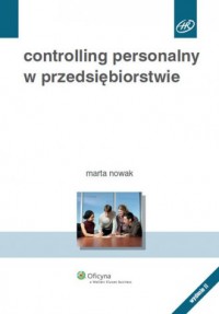 Controlling personalny w przedsiębiorstwie - okładka książki