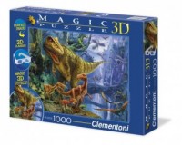 Dinozaury (puzzle magic 3D 1000-elem.) - zdjęcie zabawki, gry