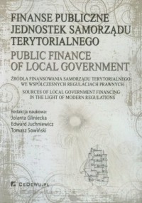 Finanse publiczne jednostek samorządu - okładka książki