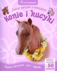 Konie i kucyki. Zeszyt ćwiczeń - okładka książki