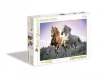 Konie na wolności (puzzle 500-elem.) - zdjęcie zabawki, gry