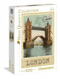 London Postcard (puzzle 500-elem.) - zdjęcie zabawki, gry