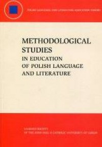 Methodological Studies in Education - okładka książki