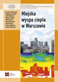 Miejska wyspa ciepła w Warszawie - okładka książki