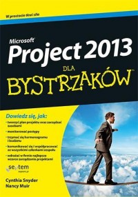 MS Project 2013 dla bystrzaków - okładka książki